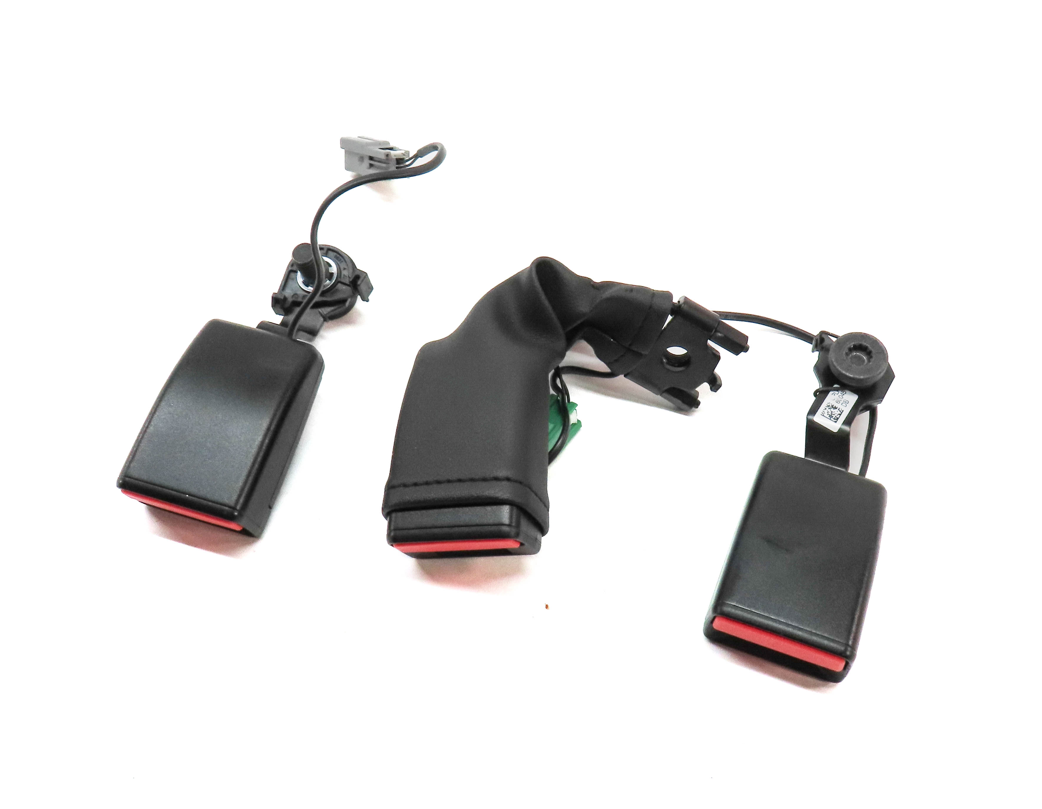 2015 RANGE ROVER SPORT (L494) REAR 2nd ROW SEAT SEATBELT BUCKLE RECEIVER SET-3 — exact item pictured